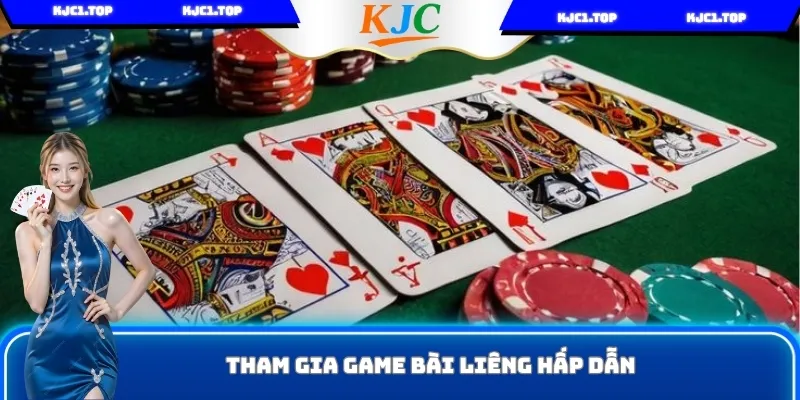 Tựa game Liêng thú vị trong game bài KJC